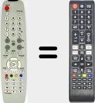 Télécommande universelle Universal TV Samsung