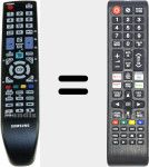 Télécommande universelle Universal TV Samsung