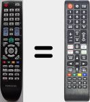 Télécommande universelle Universal TV Samsung