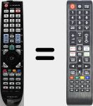 Télécommande universelle Universal TV Samsung