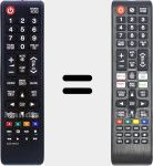 T&eacute;l&eacute;commande universelle Universal TV Samsung