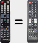 T&eacute;l&eacute;commande universelle Universal TV Samsung