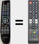 Télécommande universelle Universal TV Samsung