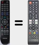 Télécommande universelle Universal TV Samsung