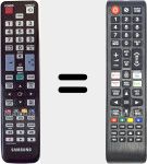 Télécommande universelle Universal TV Samsung