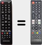 Télécommande universelle Universal TV Samsung