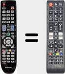 T&eacute;l&eacute;commande universelle Universal TV Samsung