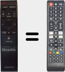 Télécommande universelle Universal TV Samsung