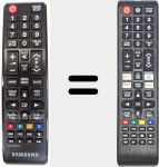 Télécommande universelle Universal TV Samsung