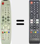 T&eacute;l&eacute;commande universelle Universal TV Samsung