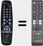 T&eacute;l&eacute;commande universelle Universal TV Samsung