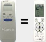 T&eacute;l&eacute;commande d'origine Unitronic Air Plus