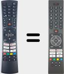 T&eacute;l&eacute;commande d'origine RC45135TR (30110072)