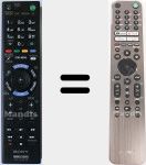 T&eacute;l&eacute;commande d'origine RM-ED059