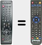Télécommande pour remplacer AK5900061A