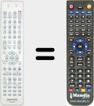 Télécommande pour remplacer RC5001SR (00MZK04CW0010)