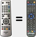 T&eacute;l&eacute;commande pour remplacer 010290