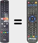 T&eacute;l&eacute;commande pour remplacer 06-IRPT53-A001