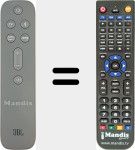 T&eacute;l&eacute;commande pour remplacer R23-5 (06-SB510U-RC0S)