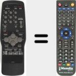 Télécommande pour remplacer 07660BM360