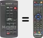 T&eacute;l&eacute;commande pour remplacer RMT-811 (147676823)