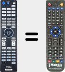 Télécommande pour remplacer 2157388