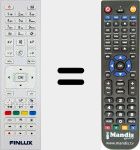 Télécommande pour remplacer RC4875 (23284817)