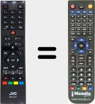 T&eacute;l&eacute;commande pour remplacer RM-C3332 (23509658)