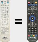 T&eacute;l&eacute;commande pour remplacer 6711R1P090F