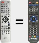 T&eacute;l&eacute;commande pour remplacer 6710CDAM02B