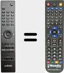 T&eacute;l&eacute;commande pour remplacer 8300RC