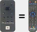 Télécommande pour remplacer SB400 (93040000860)
