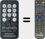 T&eacute;l&eacute;commande pour remplacer RMT-CDS11IP (988514353)