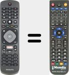 Télécommande pour remplacer 398GR08BEPHN0021JH (996597001909)