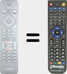 Télécommande pour remplacer RC415440101R (996599002217)