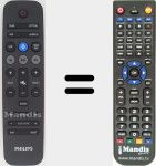 T&eacute;l&eacute;commande pour remplacer 996580002887