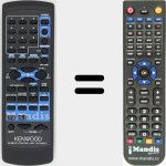 T&eacute;l&eacute;commande pour remplacer RC-R0513 (A70147015)