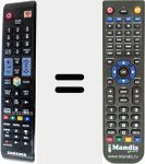 Télécommande pour remplacer TM1250B (AA59-00639A)
