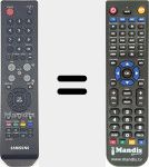 T&eacute;l&eacute;commande pour remplacer AA59-00382A