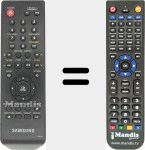 Télécommande pour remplacer 00071H (AK5900071H)