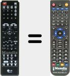 Télécommande pour remplacer AKB36087601
