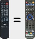 T&eacute;l&eacute;commande pour remplacer AS-360RU