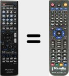 Télécommande pour remplacer AXD7719 (8300771900010-IL)