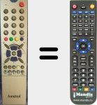 T&eacute;l&eacute;commande pour remplacer REMCON441