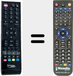 T&eacute;l&eacute;commande pour remplacer BM40L81