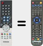 T&eacute;l&eacute;commande pour remplacer BN59-00471A