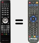 T&eacute;l&eacute;commande pour remplacer BSV19183 (BSV19183-V3)