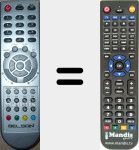 Télécommande pour remplacer BSV3230