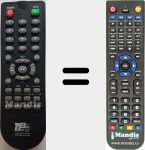 T&eacute;l&eacute;commande pour remplacer Easy Sound