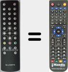 Télécommande pour remplacer WebTV-2